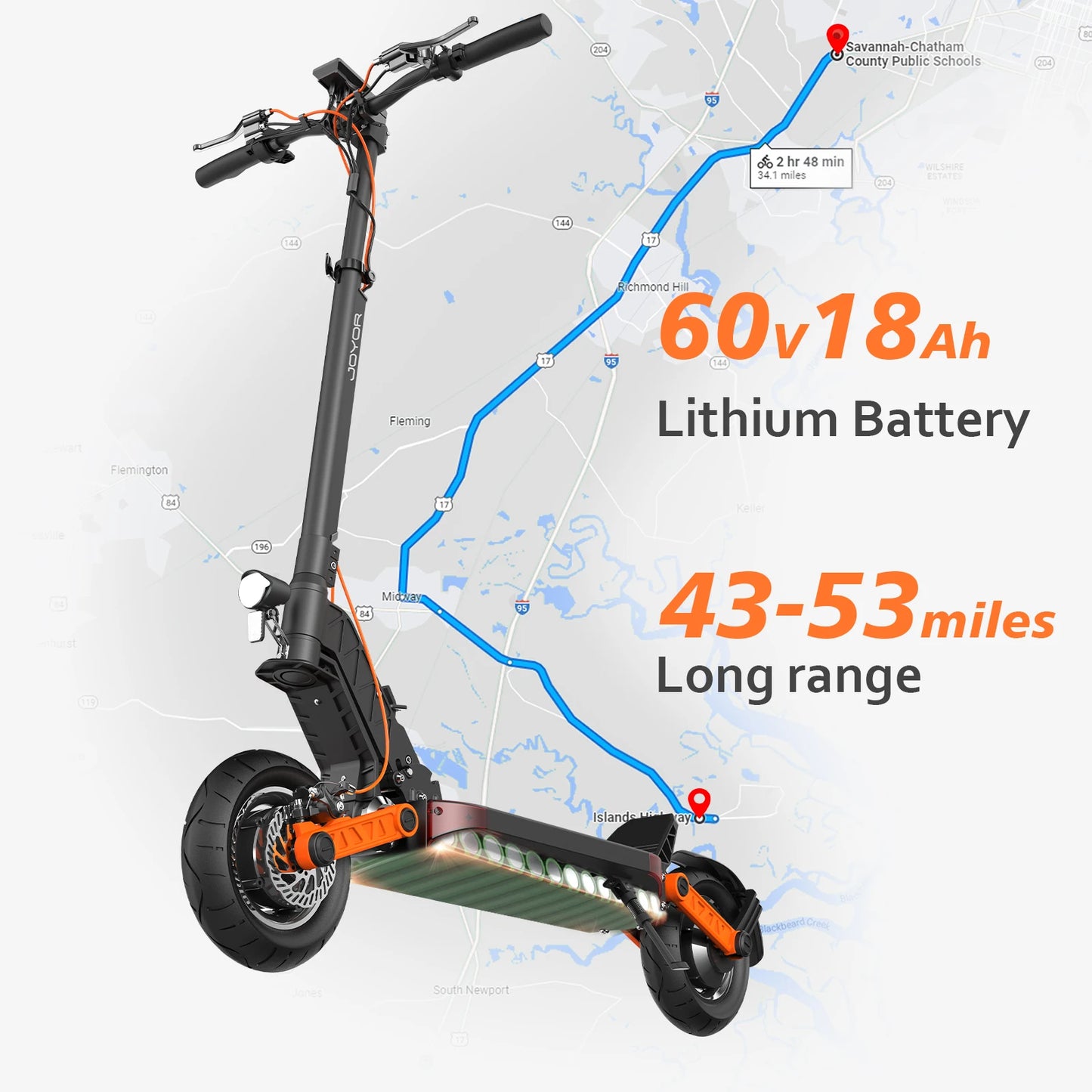 JOYOR S5/S10S Powerful Electric Scooter