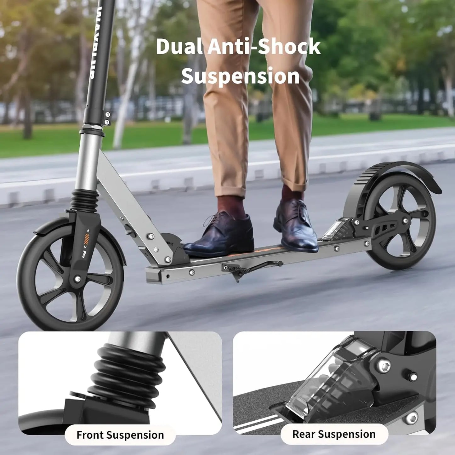 Foldable, Lightweight Kick Scooter