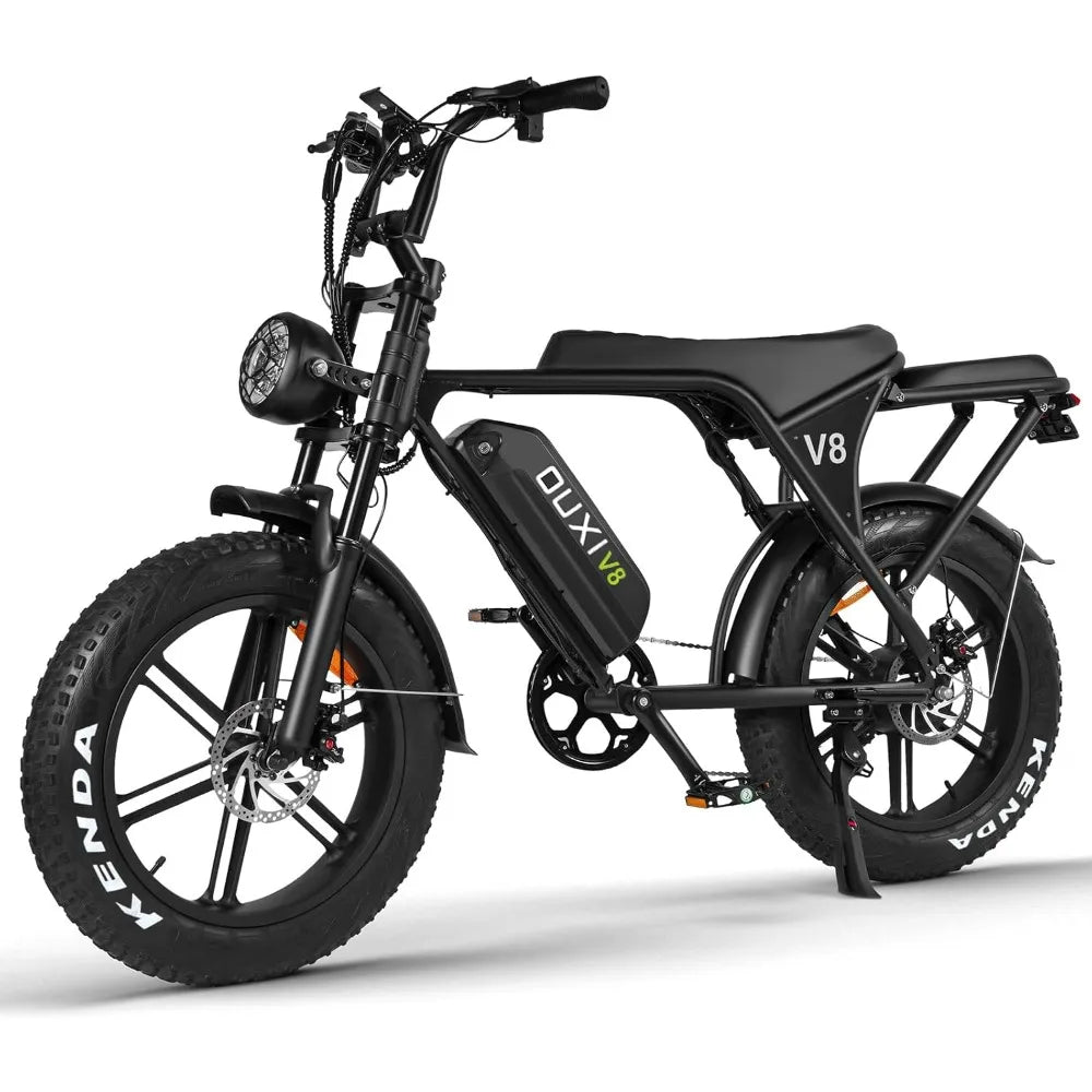 Removable Larger Battery 31MPH 20'' Fat Tire E Bike