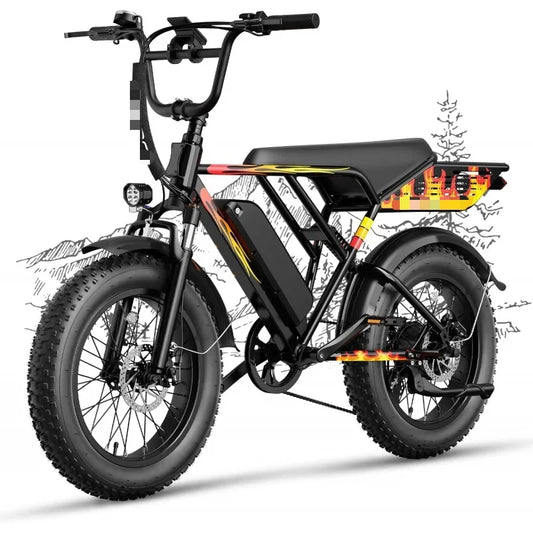 AQJasion RetroVolt Electric Bike