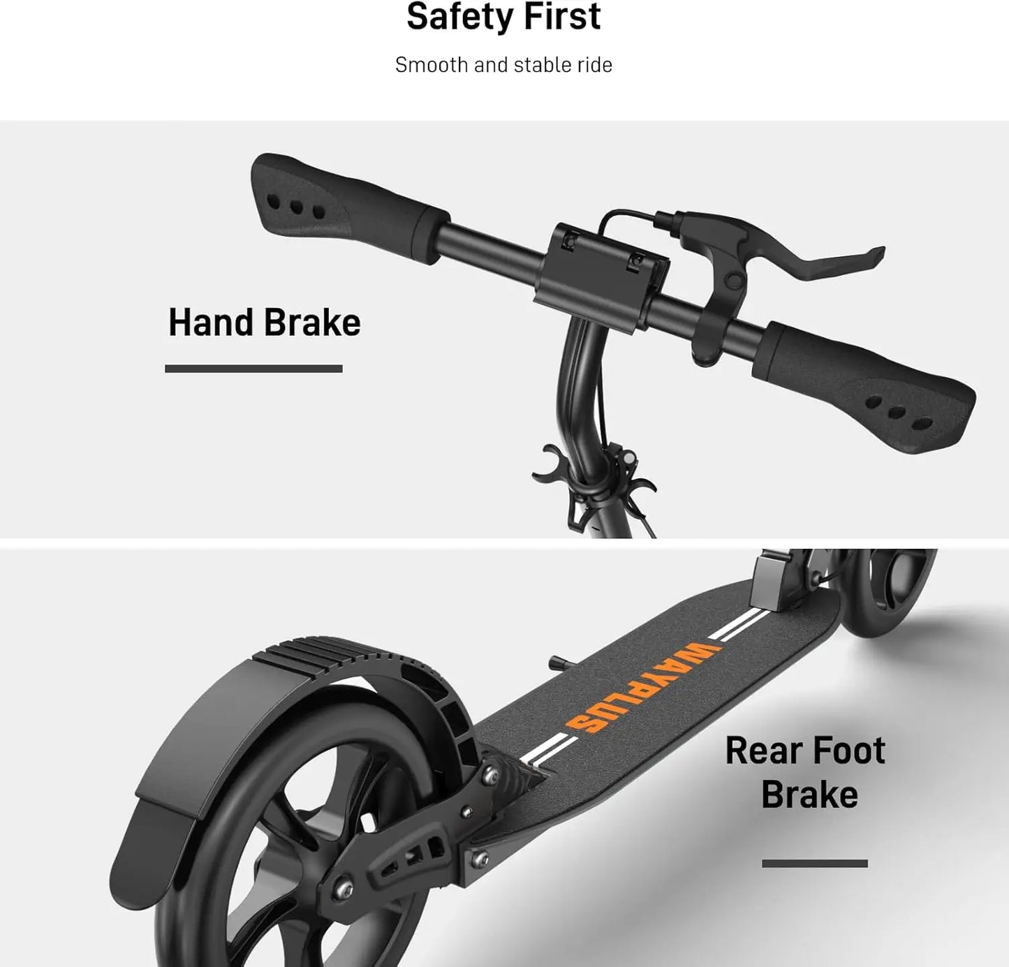 Foldable, Lightweight Kick Scooter