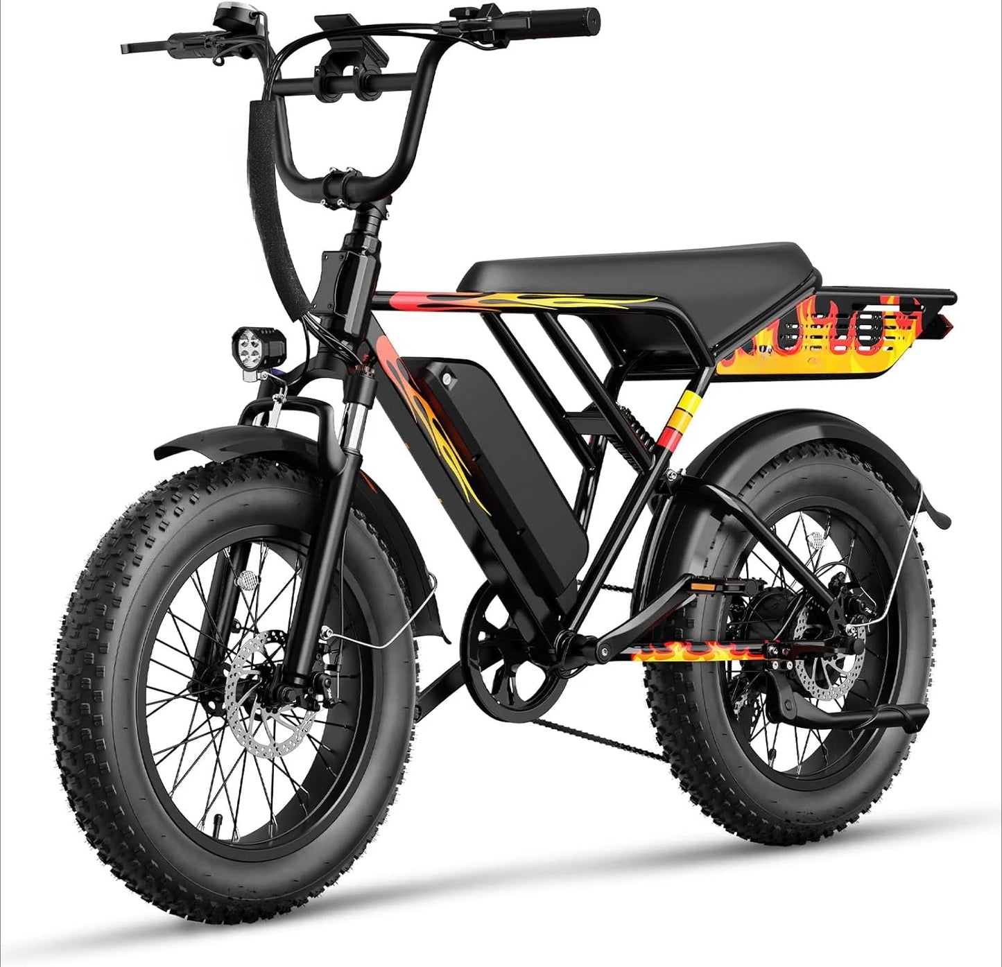 1200W Peak Upgrade Motor Electric Bike