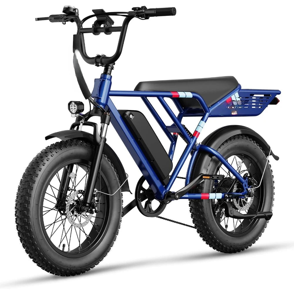 1200W Peak Upgrade Motor Electric Bike